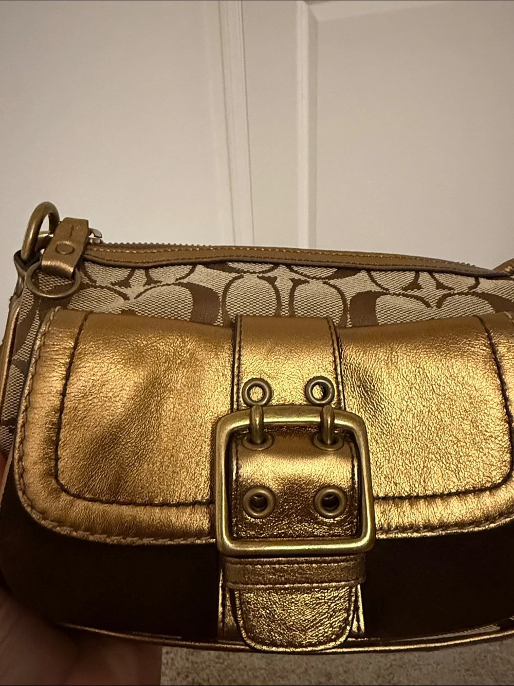 Coach stylish metallic
